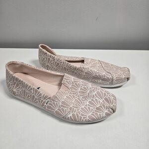 Toms Alpargata Seashell Women's Blush Flats